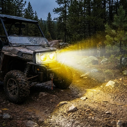 6 Mode Led Spotlight Universal Mini Fog Light