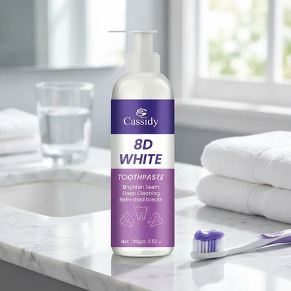 8D Whitening Toothpaste Duo