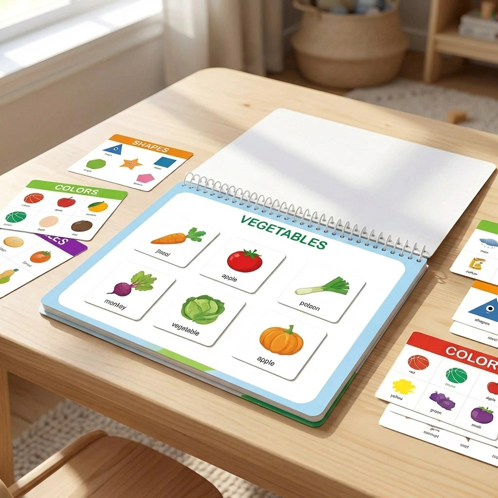 Stick & Learn Toddler Binder