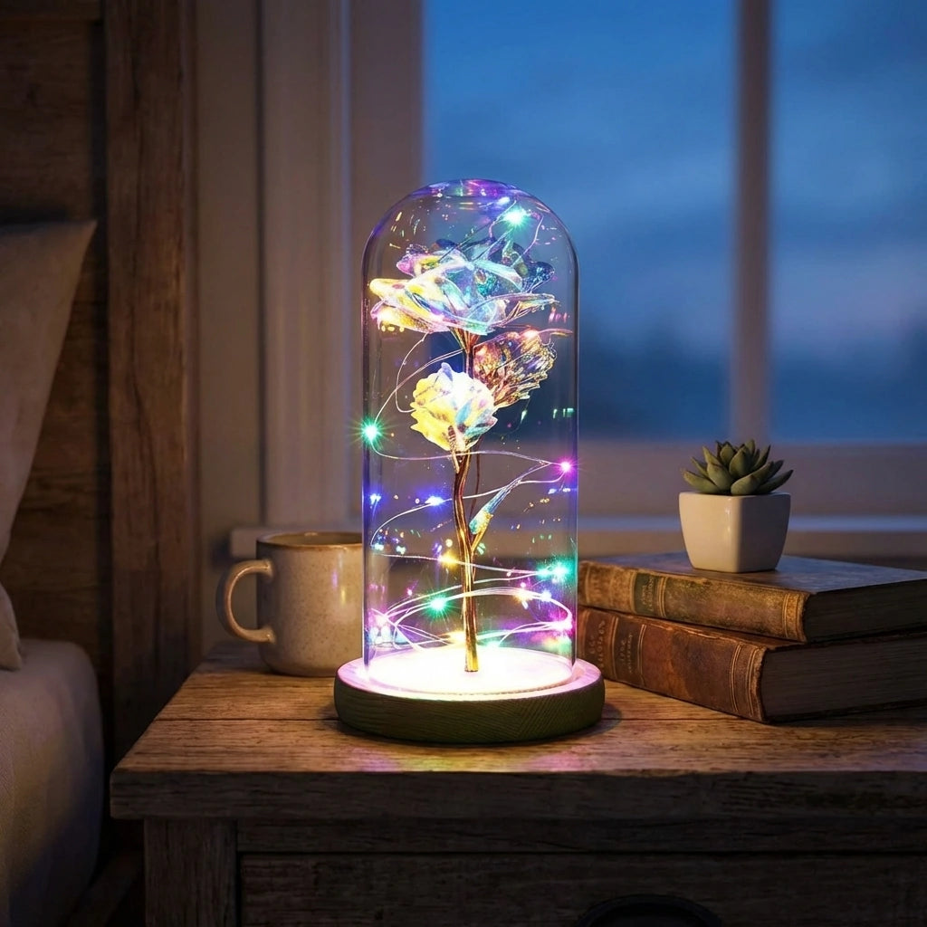 LED Rose Light Decor