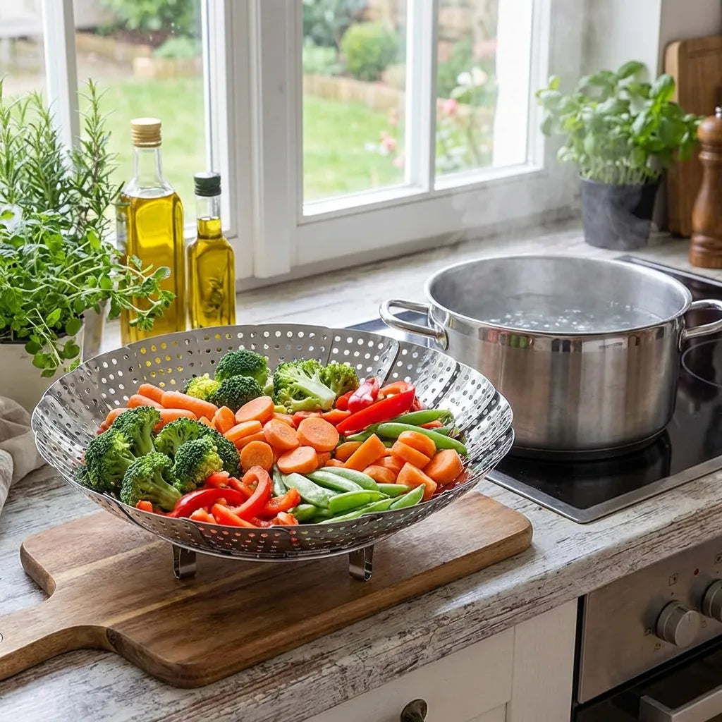 Stainless Steel Steamer basket for Veggie