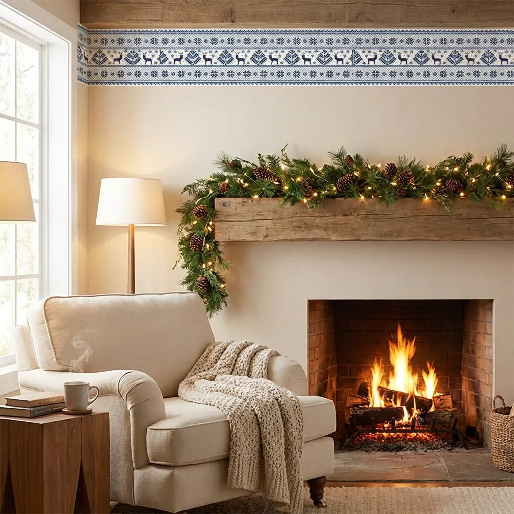 Peel & Stick Wall Paper Border