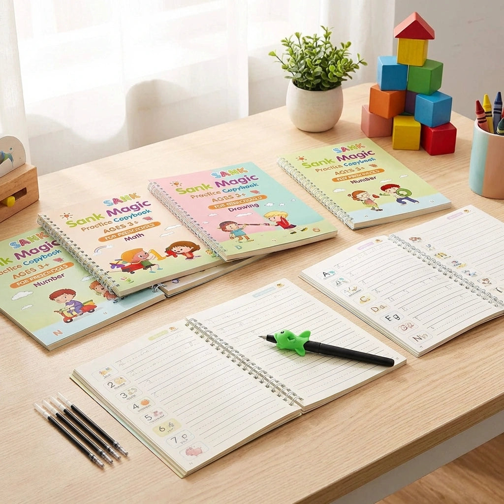 Magic Practice Copybook 4 book 10 refill