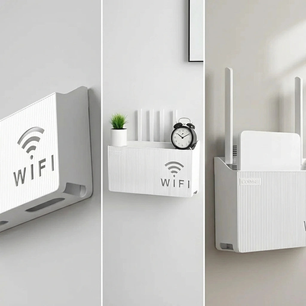 Wall Mounted Router Storage Box