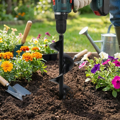 Spiral Hole Non Slip Earth Drill