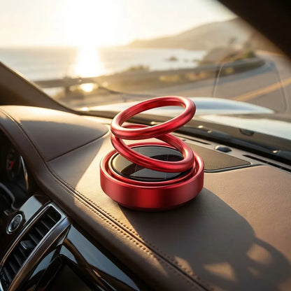 Car/Room Air Freshener- Solar Power Rotating