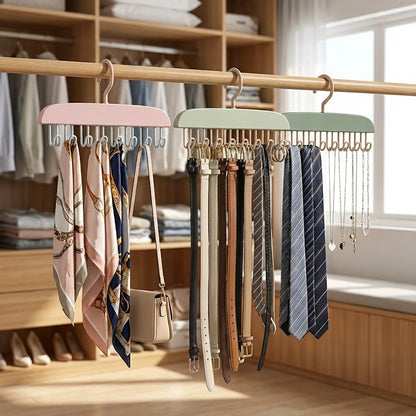 Multi-Clip Closet Hanger