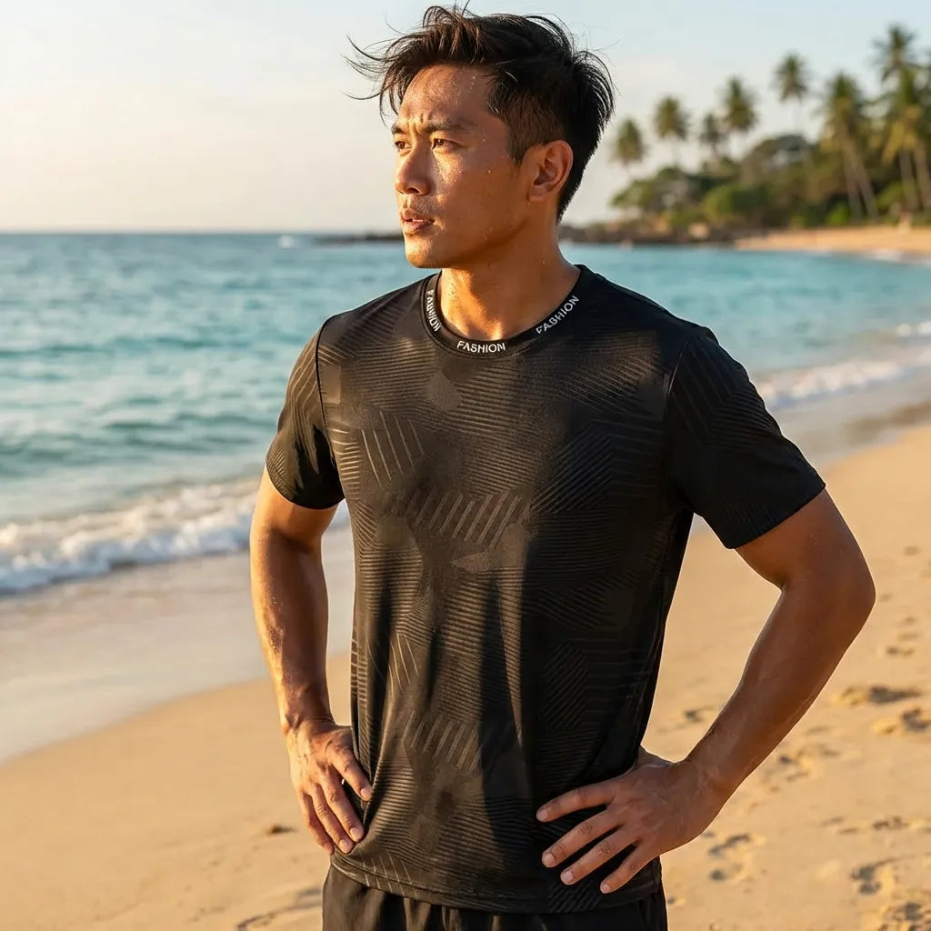 Men's Polyester T-Shirts (Pack of 4)