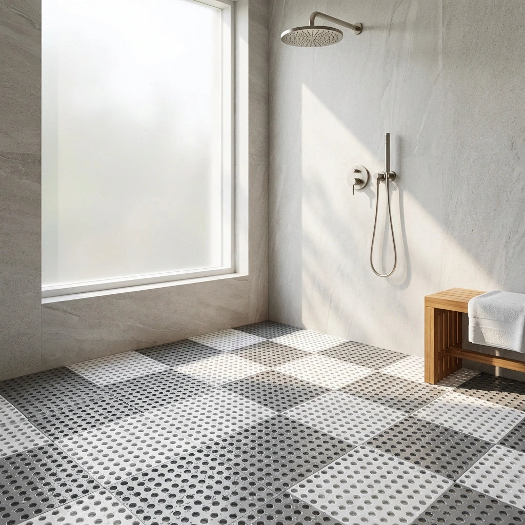 Non-Slip Bath Mat Tiles