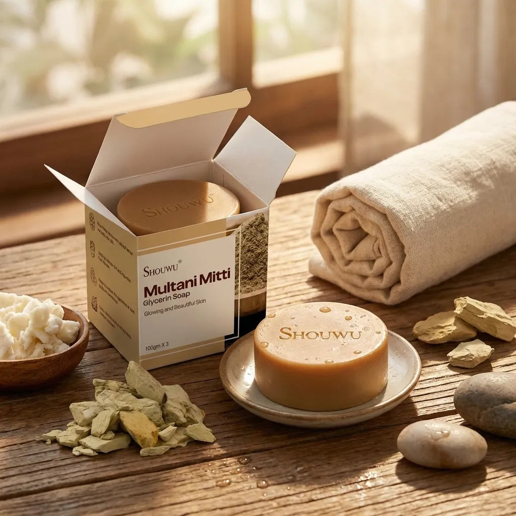 Shoumu Multani Mitti Glycerin Soap 100g
