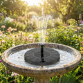 Solar Waterfall Fountain