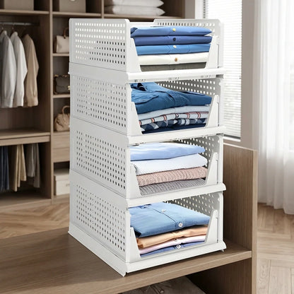 Stackable Foldable Closet Drawers