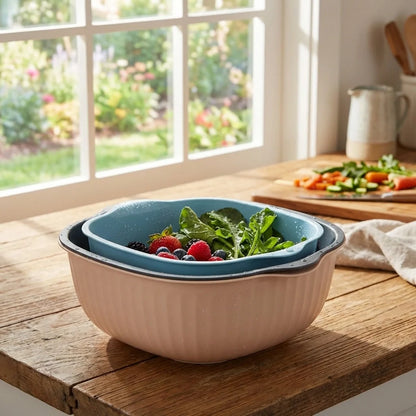 Kitchen Bowl Plastic Washing Bowl
