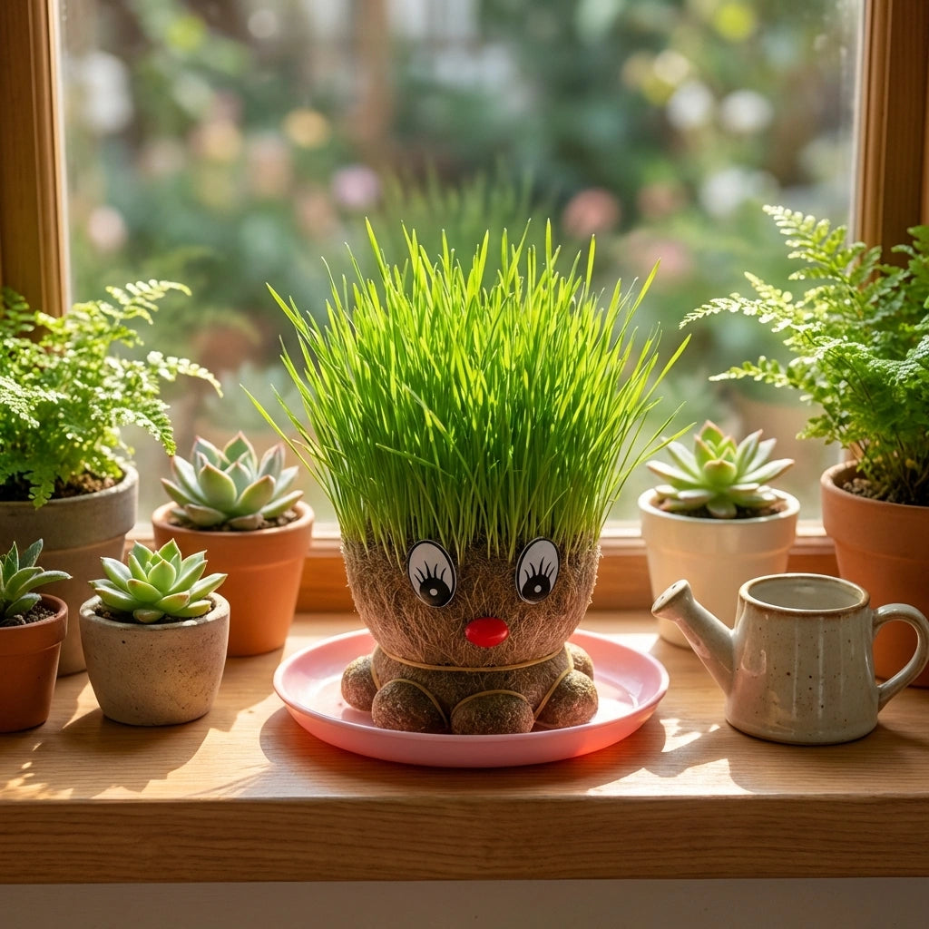 Octopus Grass Doll Pots