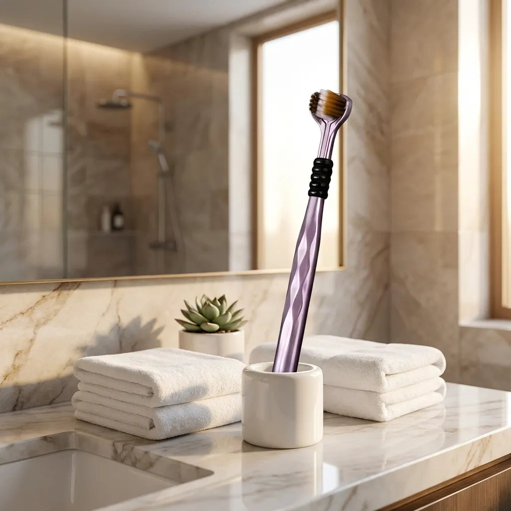 360° Triple-Sided Brush