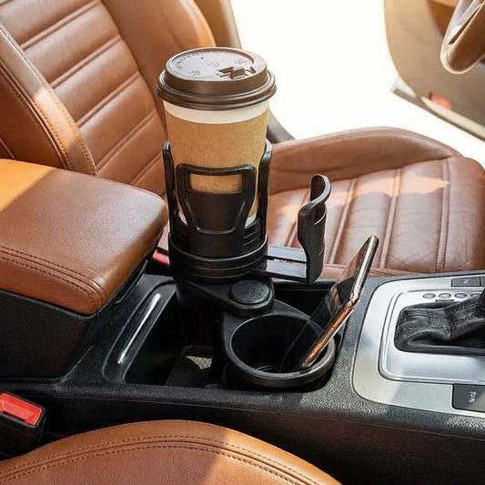 2 in 1 Multifunctional Car Drink Cup Holder Organizer