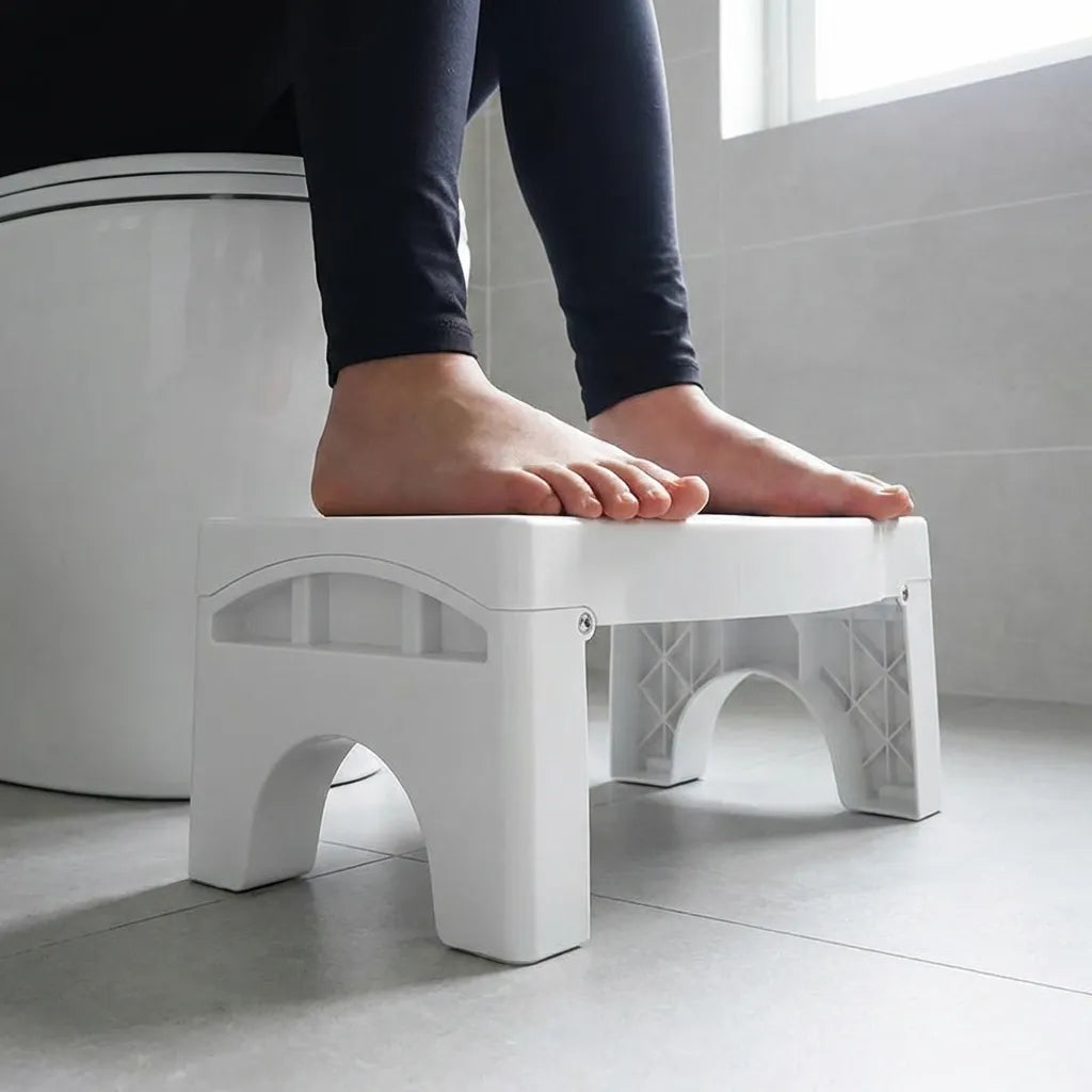 Plastic Foldable Anti-Constipation Potty Training Stool with Air Freshener Slot