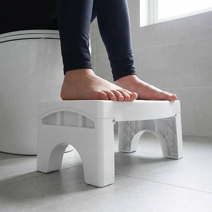 Plastic Foldable Anti-Constipation Potty Training Stool with Air Freshener Slot