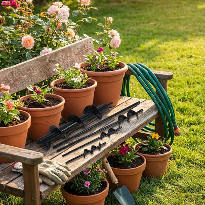 Spiral Hole Non Slip Earth Drill