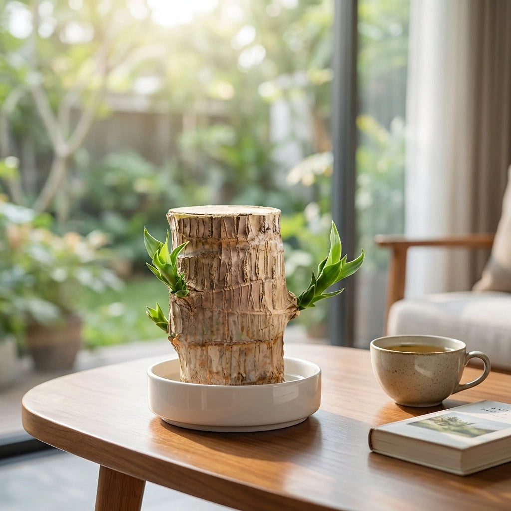 Brazilian Lucky Wood, Mini Home Plant Decorations (Pack of 2)