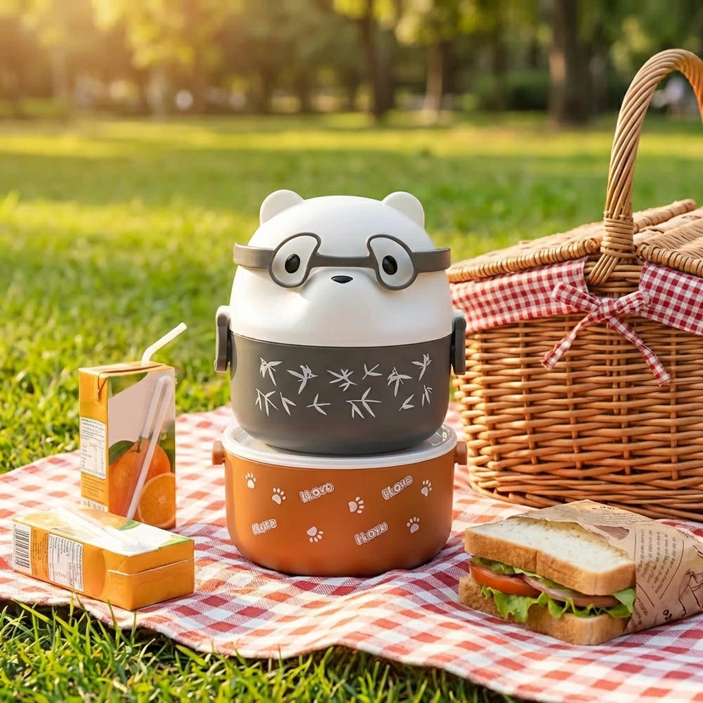 Teddy Bear Leakproof Lunchbox