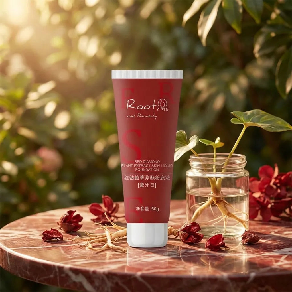 Red Diamond Plant Extract Skin Liquid Foundation 50g Pack of 1