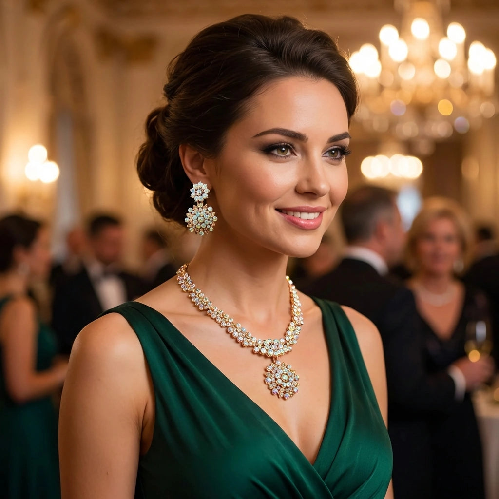 Austrian Diamond Jewellery Set (Set of 3)