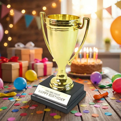 Golden Birthday Trophy