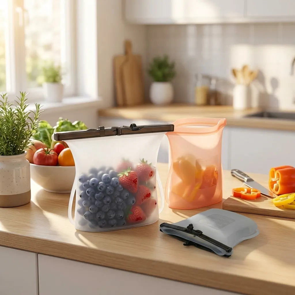 Reusable Silicone Bags (3 Pcs)