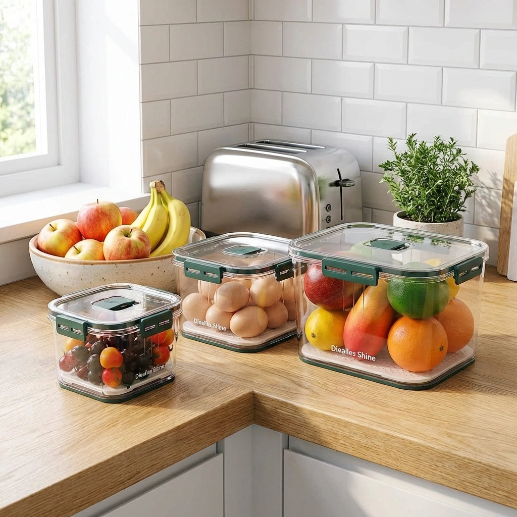 Freshness Preservation Food Storage Container(Pack of 2)