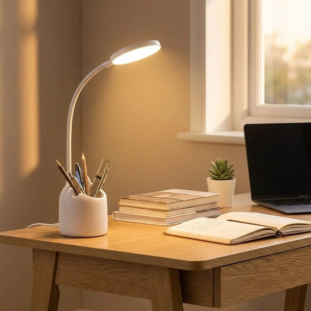 Study Table With Pen Holder