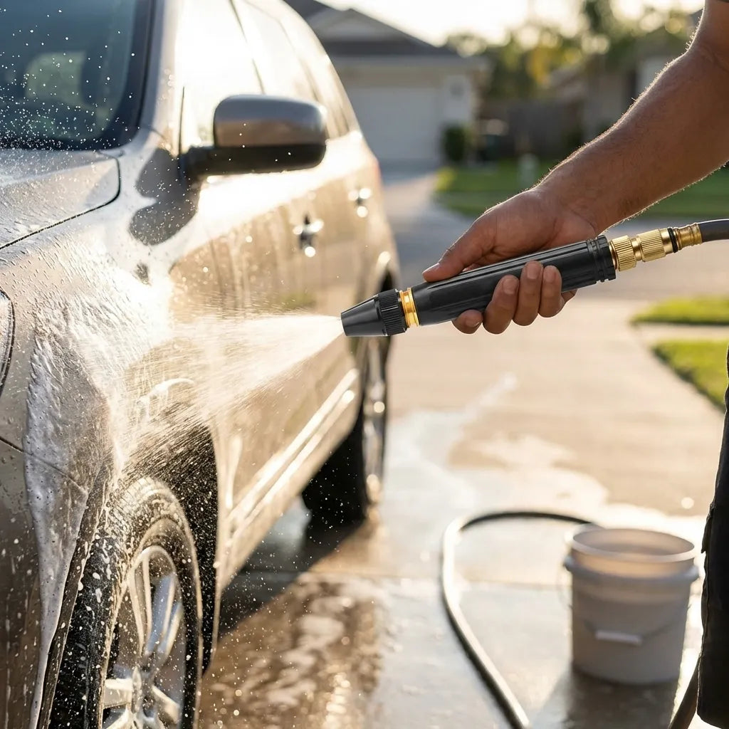 Portable High Pressure Washing Water Nozzle