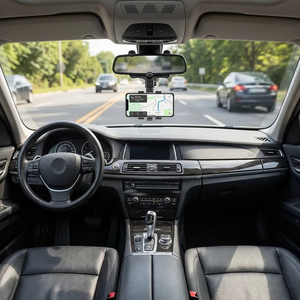 Mirror Mobile Phone Holder for Car