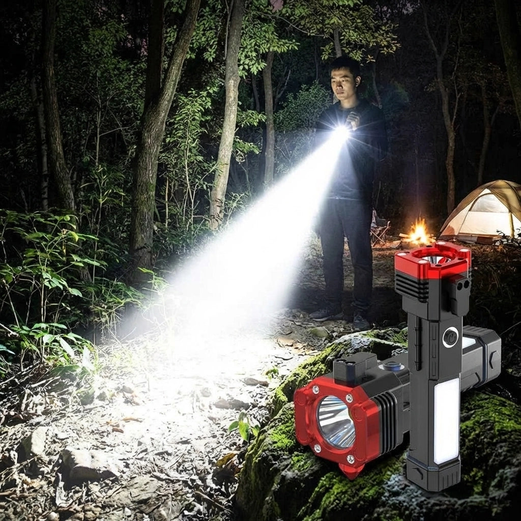 Multifunctional Work Portable LED Flashlight
