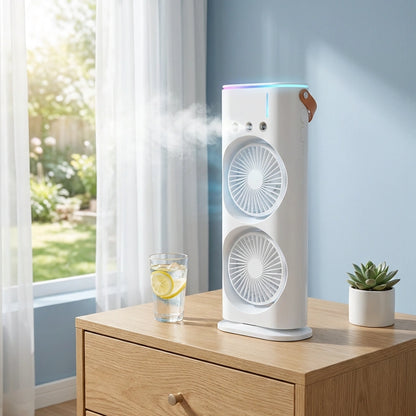 Portable Mist Cooling Fan