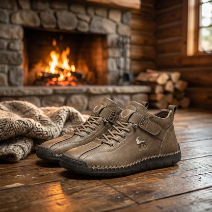 Men's Hiking Shoes High Top Shoes Thickened