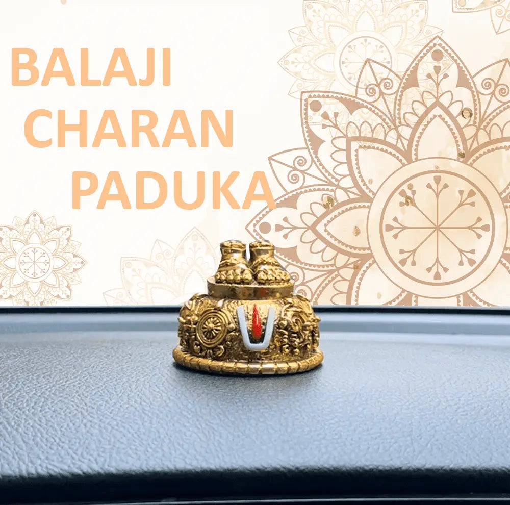Antique Lord Balaji Charan Paduka
