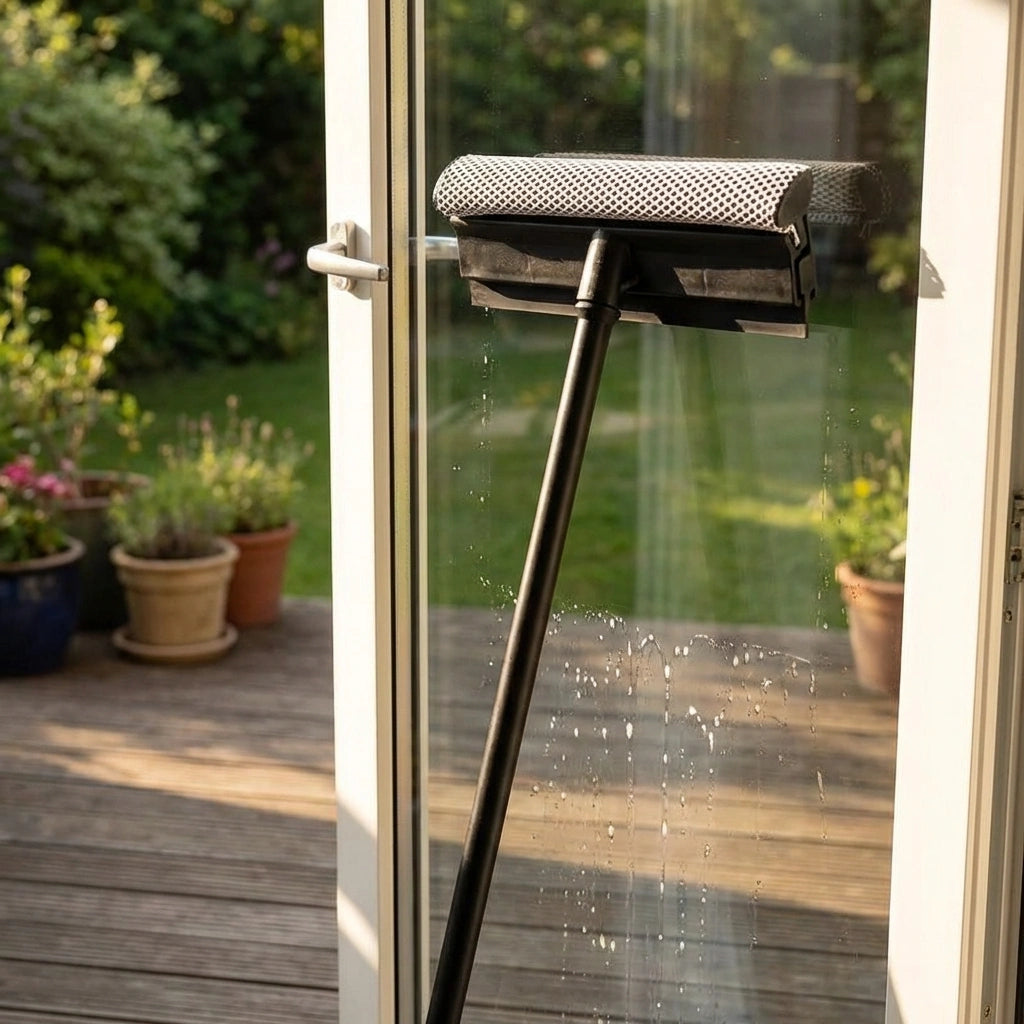 2 in 1 Squeegee and Sponge Cleaning Tool