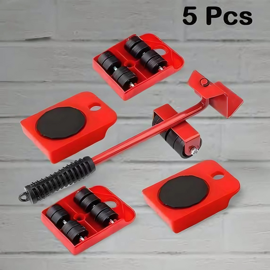 Furniture Lifter -Furniture Lifter Mover Tool Set with Wheel Pads