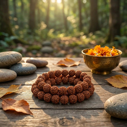 7 Mukhi Rudraksha Spiritual Bracelet