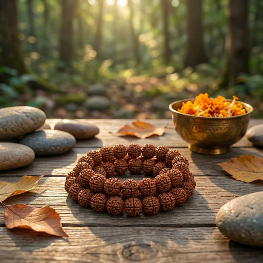 7 Mukhi Rudraksha Spiritual Bracelet