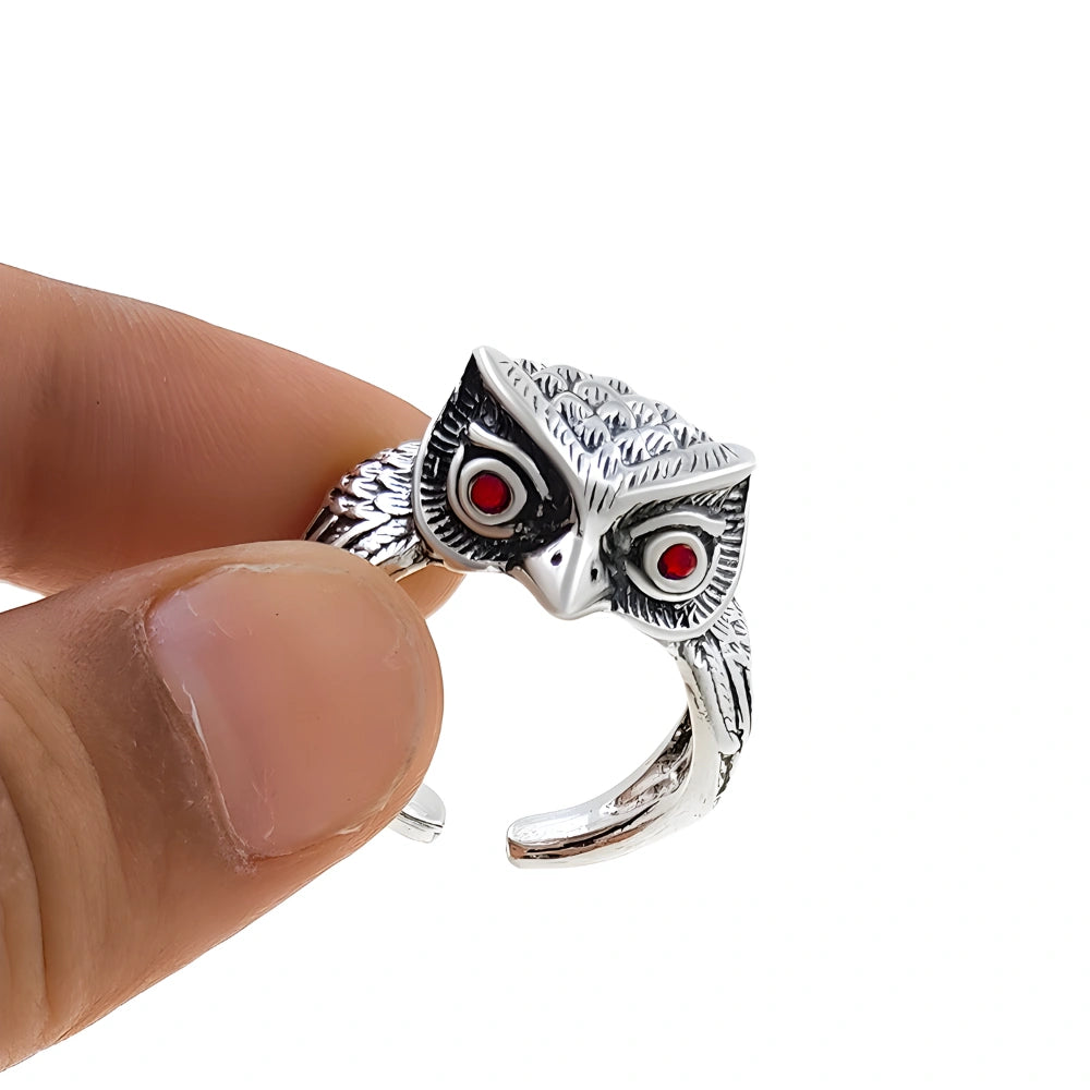Owl Face Men’s Ring