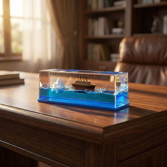 Car Dashboard Unsinkable Cruise Ship