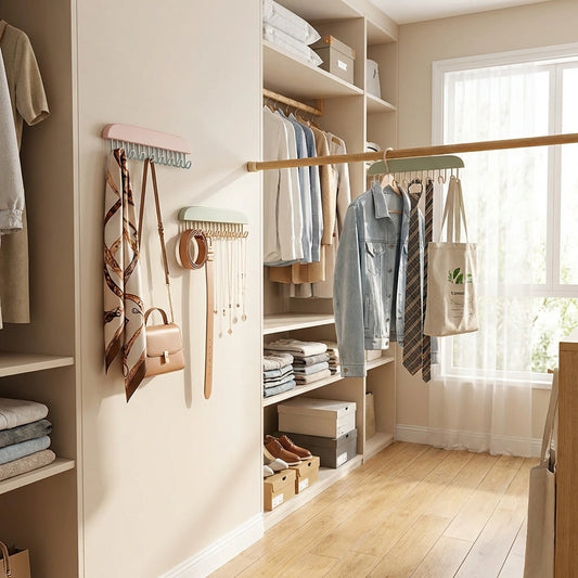 Multi-Clip Closet Hanger
