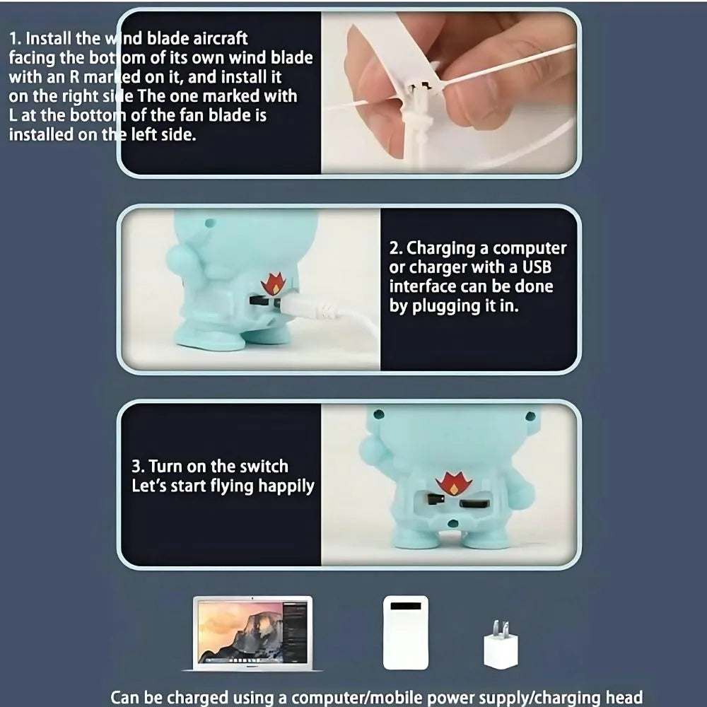 Flying Spaceman Adventure Toy