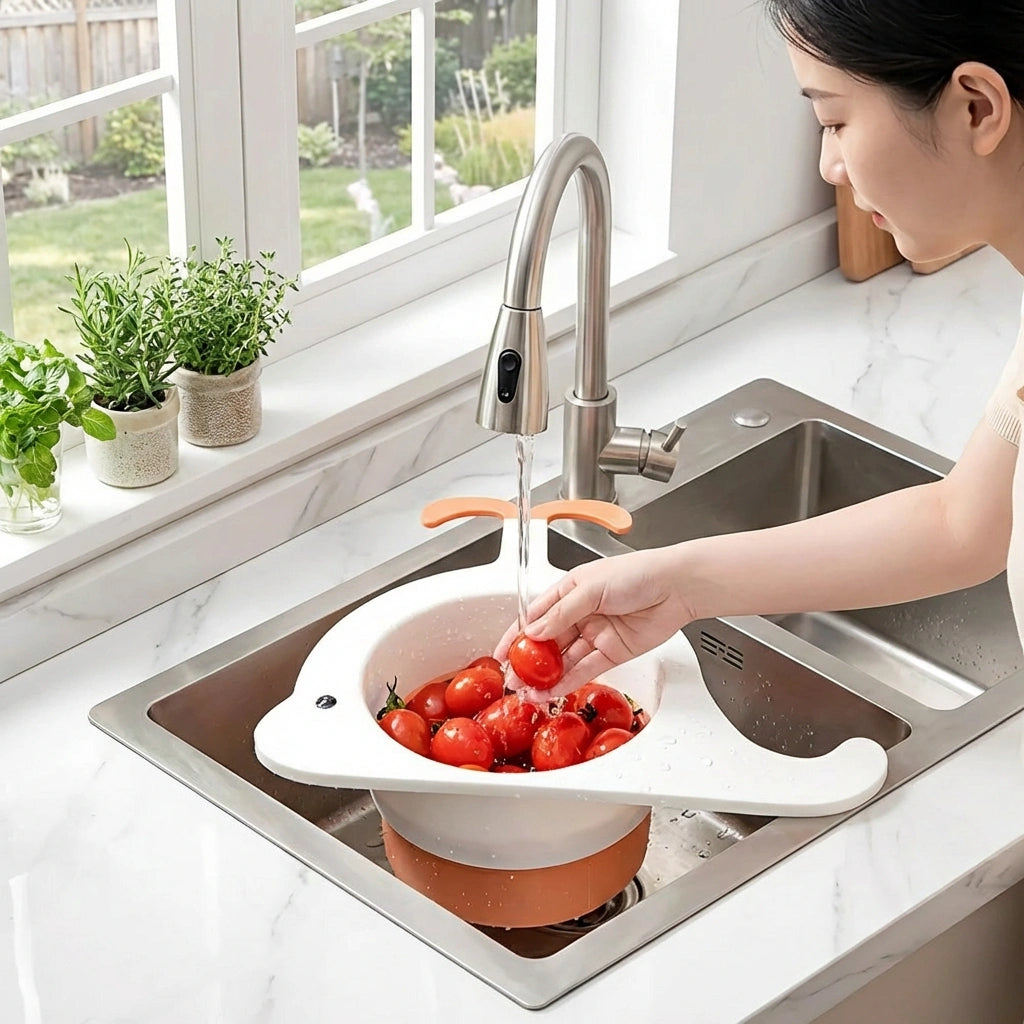 Whale Sink Strainer