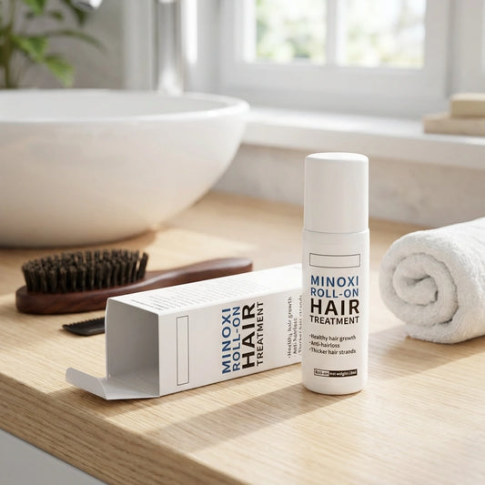 Minoxi Roll-On Hair Treatment Hair Growth Serum For Women & Men