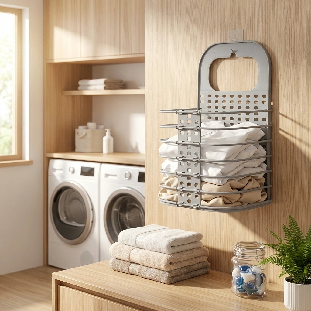 Hanging Plastic Laundry Basket