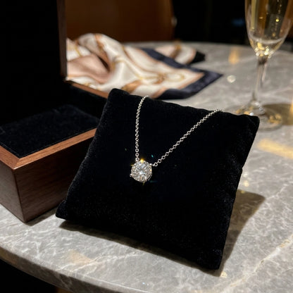 Silver Stone Necklace