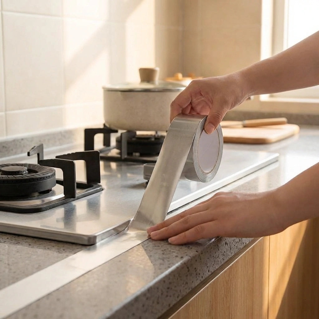High Temperature Resistant Aluminum Foil Tape For Kitchen